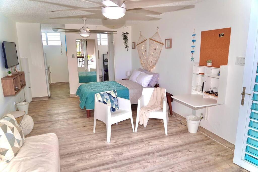 Relaxing Studio Near El Yunque With Pool View Luquillo Bagian luar foto